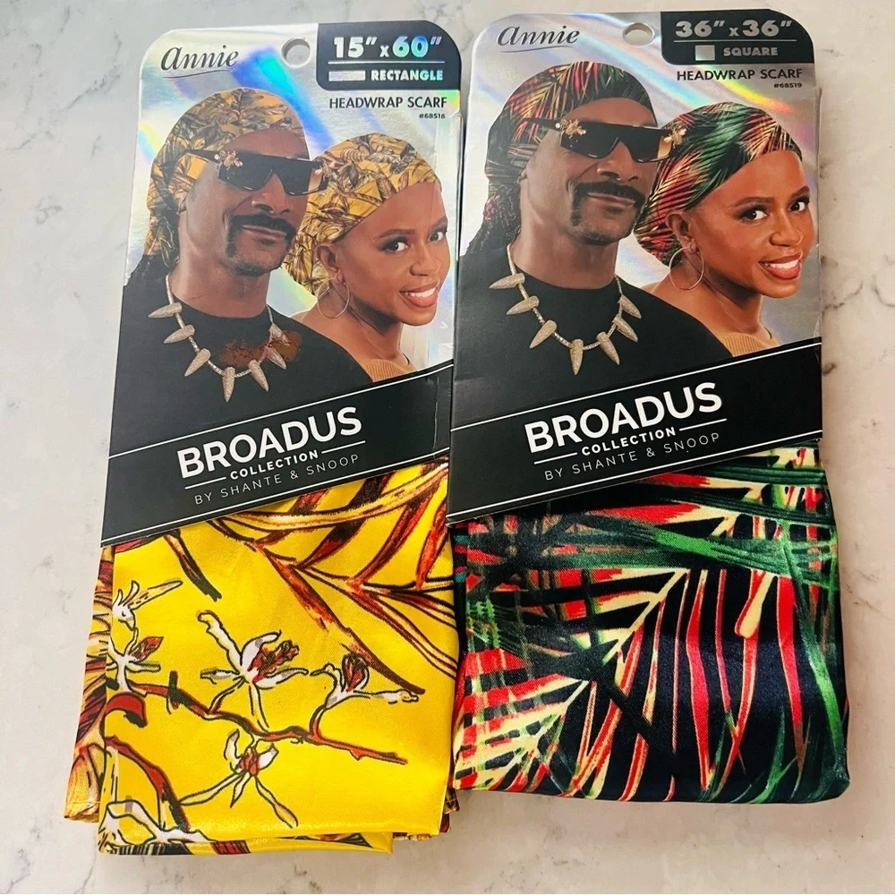 Head wrap scarf bundle Broadus Collection by Shante and Snoop